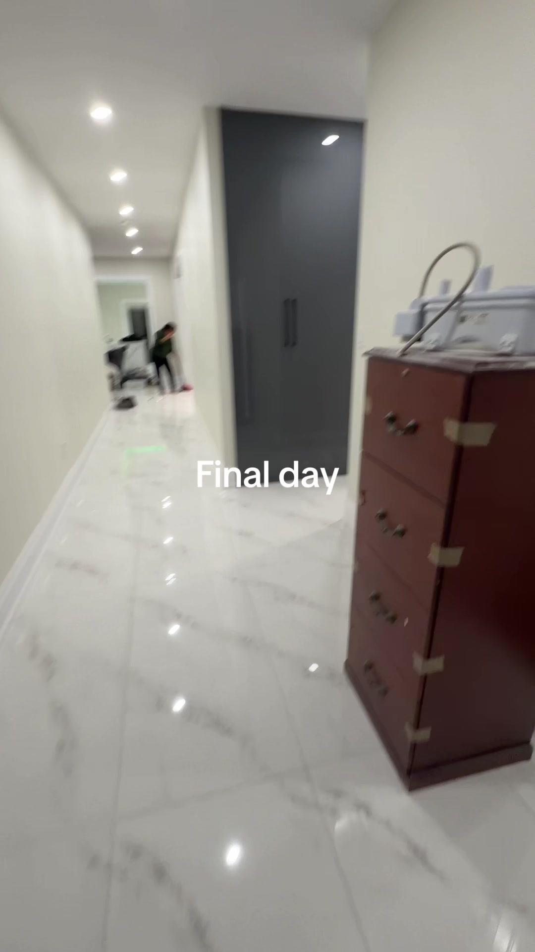 Finished basement renovation tour in Brampton